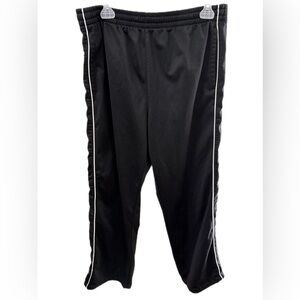 Athletic Works Black Track Pants lg